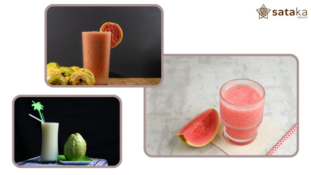 3 cách làm detox ổi