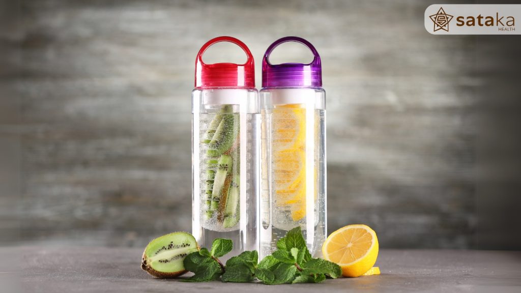 nước detox trắng da kiwi 